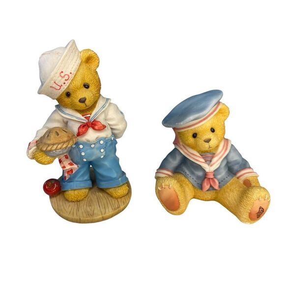Enesco Bob and Marty Cherished Teddie 202444 476722 - Picture 1 of 11